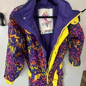 Tipsy Elves XS Womens Ski Suit RARE